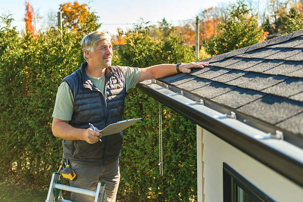 Professional Roofing technician working in Portersville, PA
